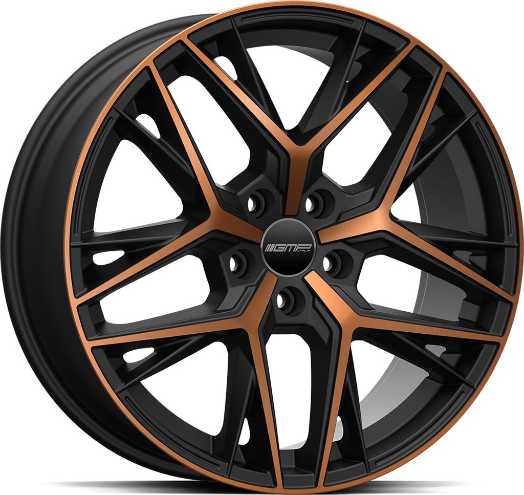 GMP LUNICA SATIN BLACK BRONZE DIAMOND 9.5x20 5/112 ET40 CB66.6