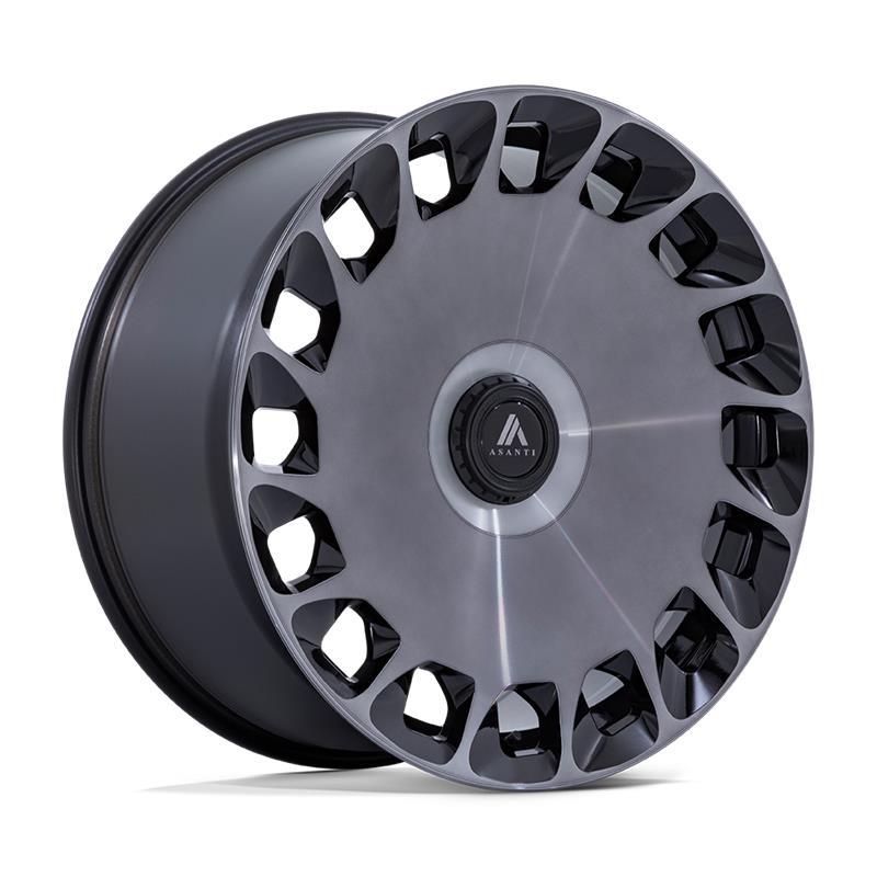 STATUSFÄLGAR ABL-45 ARISTOCRAT GLOSS BLACK MACHINED FC W/ DDT 10.5x20 5/112-120 ET38 CB74.1