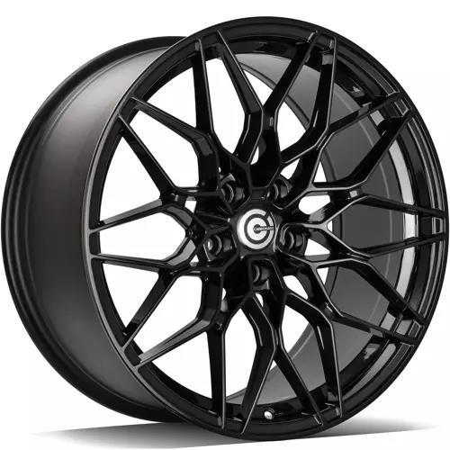 STATUSFÄLGAR EMERALD BLACK GLOSSY 9x19 5/112 ET35 CB66.6