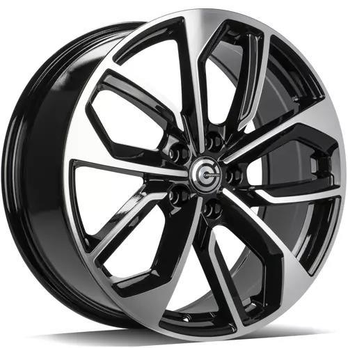 STATUSFÄLGAR EXPEDITION BLACK FRONT POLISHED 8x19 5/112 ET45 CB66.5