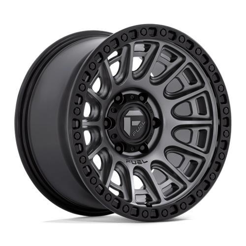 STATUSFÄLGAR D835 CYCLE MATTE GUNMETAL W/ BLACK RING 8.5x17 6/114.3 ET34 CB66.1