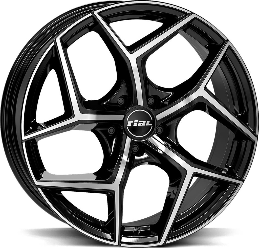 RIAL SALENTO DIAMOND BLACK POL 8x18 5/112 ET40 CB66.6