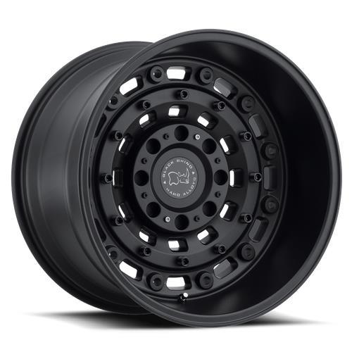STATUSFÄLGAR ARSENAL TEXTURED MATTE BLACK 8x18 6/130 ET38 CB84.1
