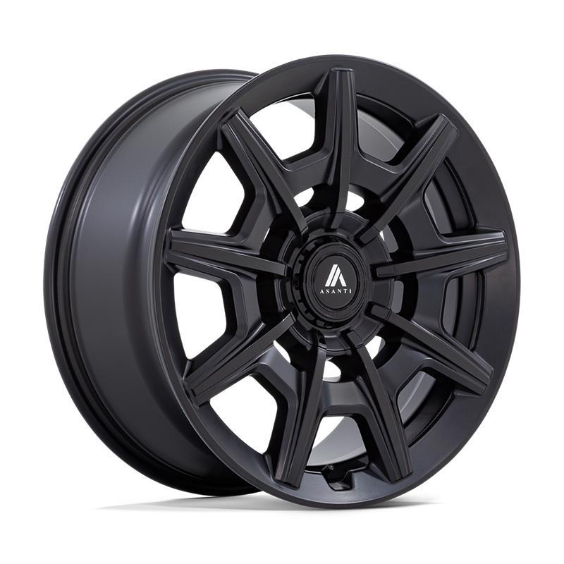 STATUSFÄLGAR ABL-41 ESQUIRE SATIN BLACK GLOSS BLACK FACE 9x22 5/115-120 ET15 CB74.1