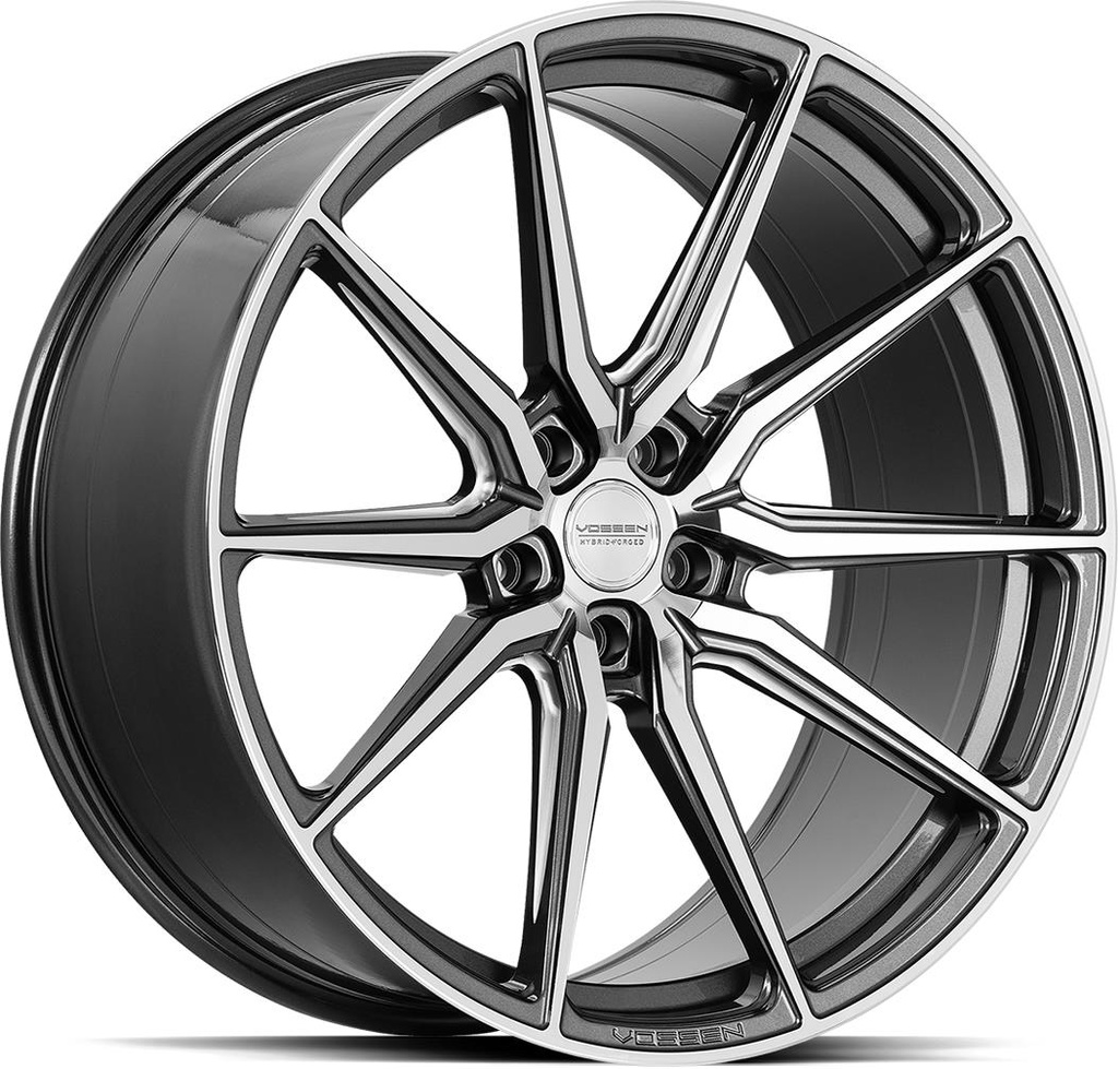 VOSSEN HF3 GLOSS GRAPHITE POLISHED 10.5x20 5/112 ET30 CB66.6