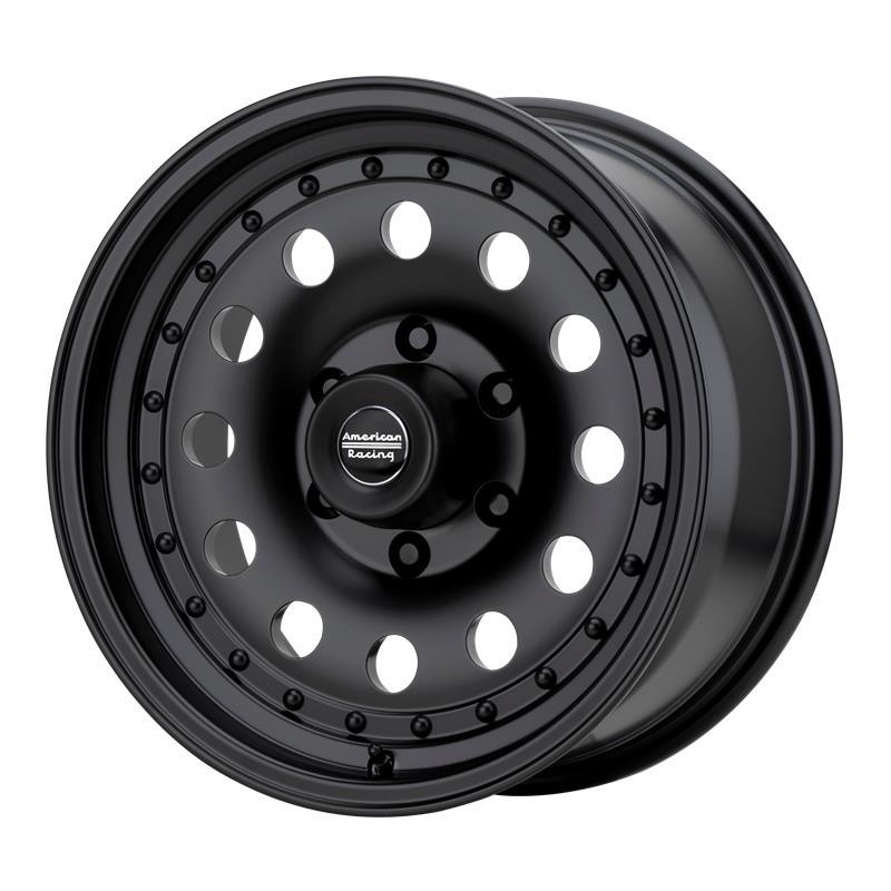 STATUSFÄLGAR AR62 OUTLAW II SATIN BLACK 8x17 8/165.1 ET18 CB130.8