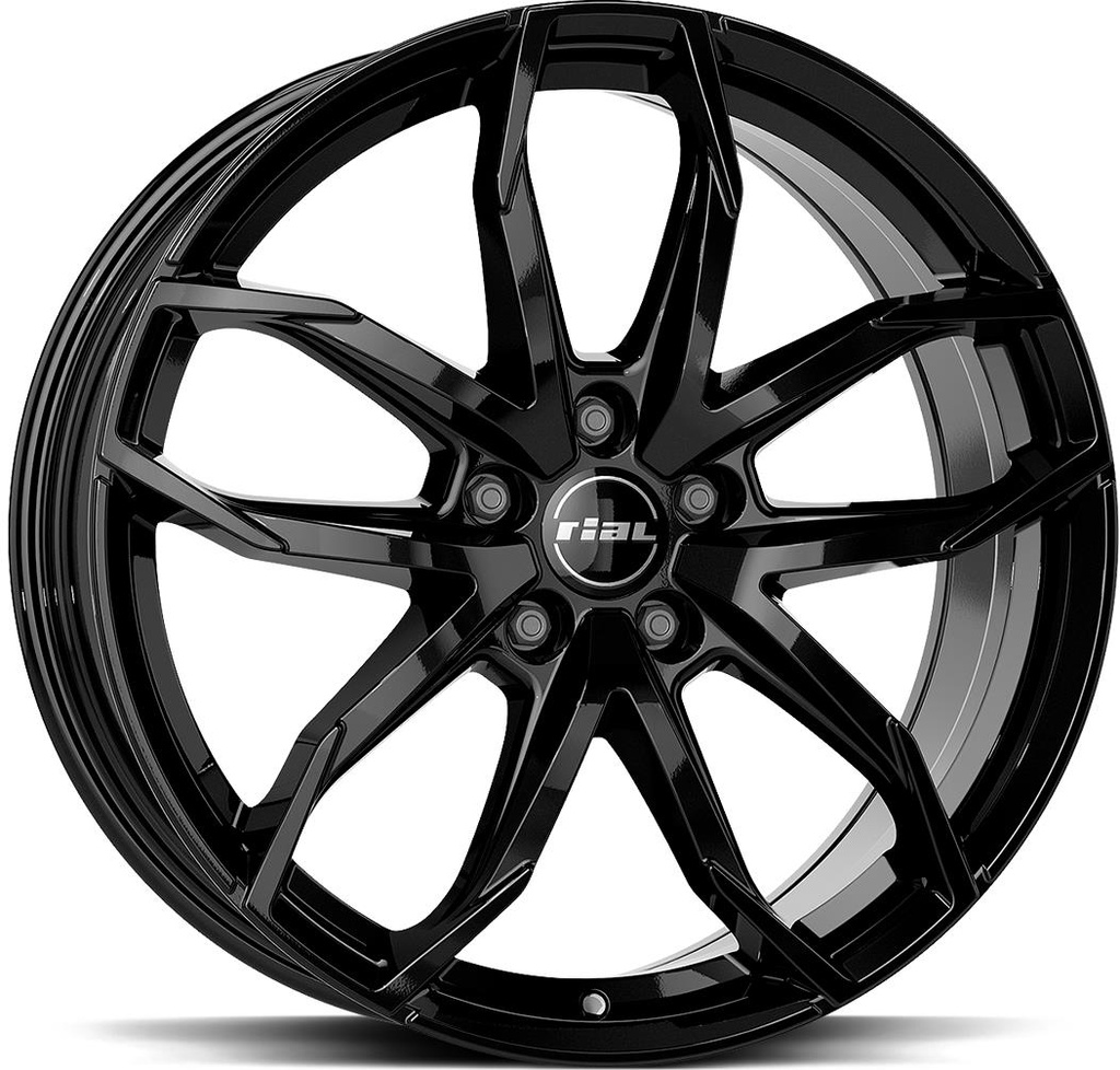 RIAL LUCCA DIAMOND BLACK 6.5x16 4/100 ET40 CB63.4