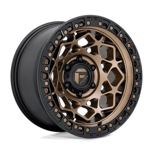 STATUSFÄLGAR D785 UNIT BRONZE W/ MATTE BLACK RING 9x17 6/120 ET1 CB66.9