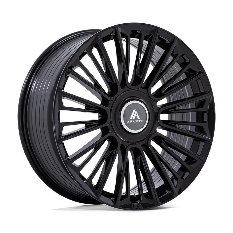 STATUSFÄLGAR AB049 PREMIER GLOSS BLACK 9.5x22 6/120-132 ET30 CB78.1