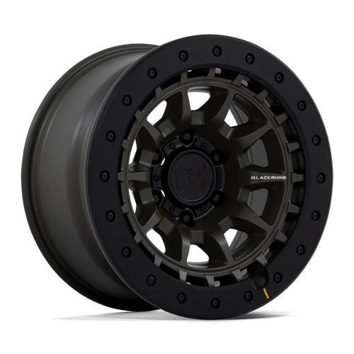 STATUSFÄLGAR BR016 TUSK OLIVE DRAB GREEN 8.5x17 5/127 ET-10 CB71.5