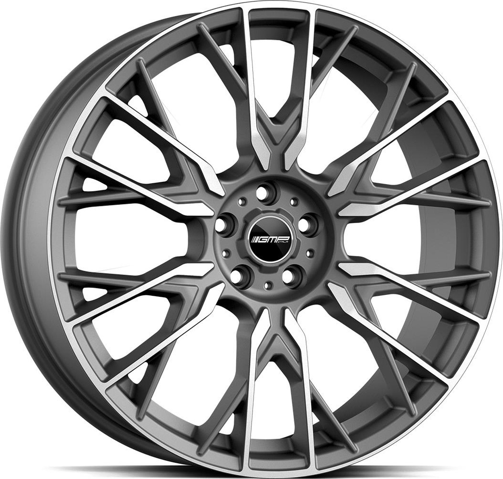 GMP FENDER MATT ANTHRACITE DIAMOND 9x19 5/112 ET40 CB66.6