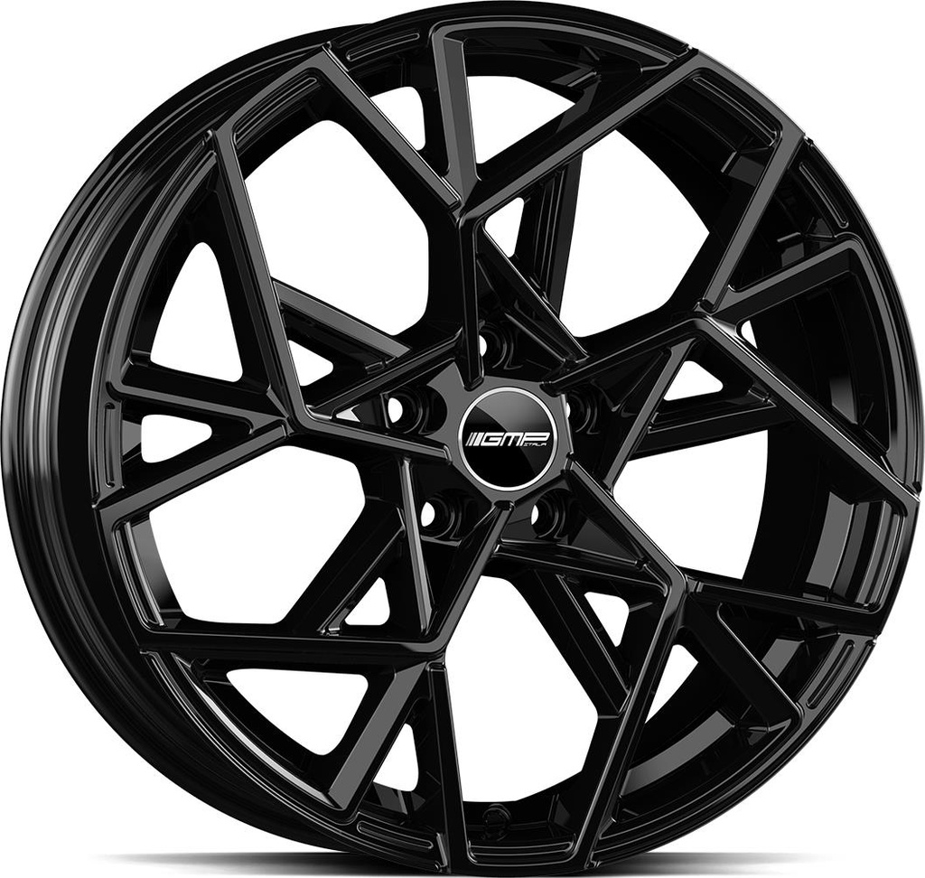 GMP CARTESIO GLOSSY BLACK 8x19 5/114.3 ET35 CB73.1