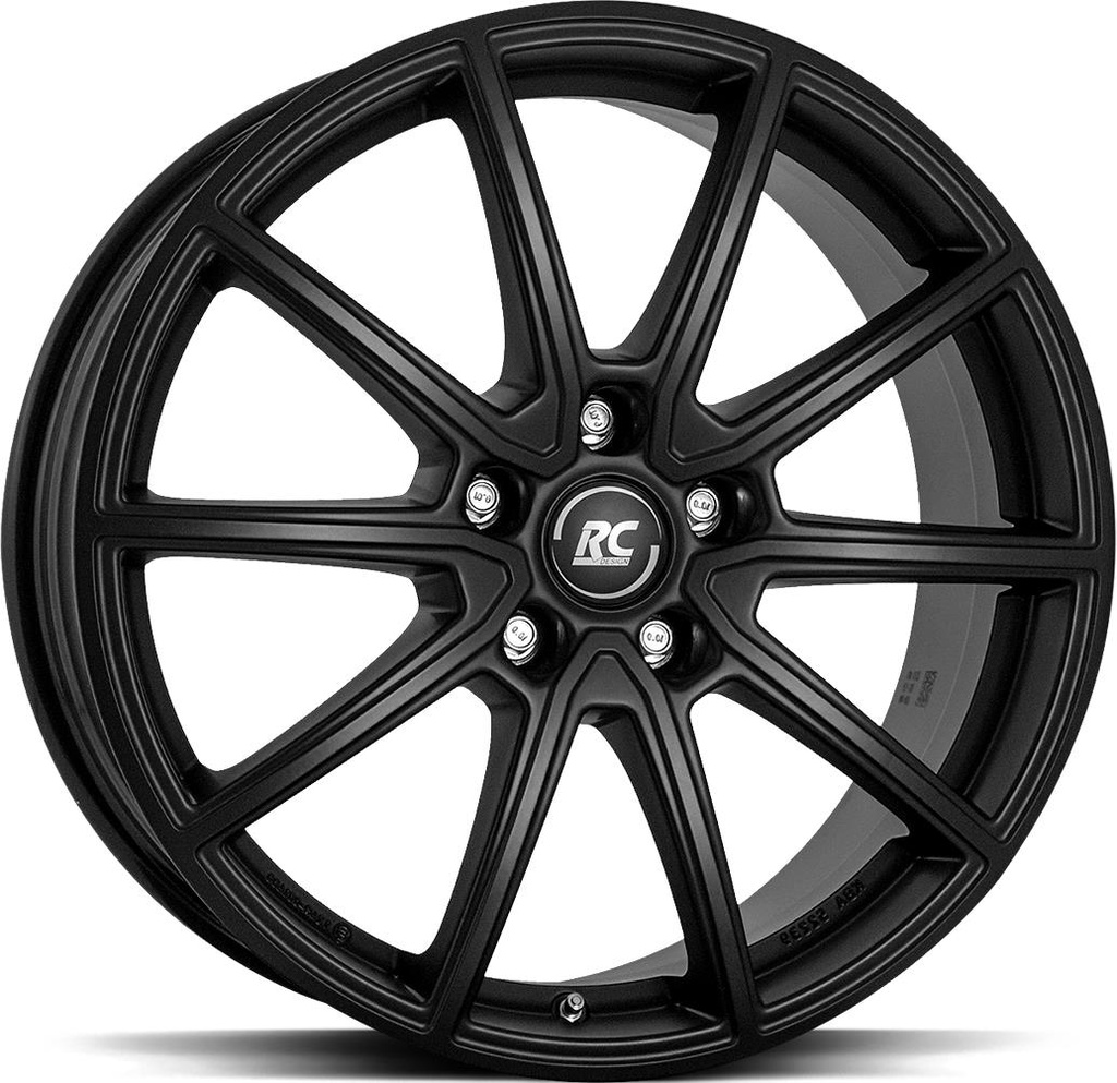 BROCK RC32 SATIN BLACK MATT 6.5x16 5/98 ET39 CB58.1