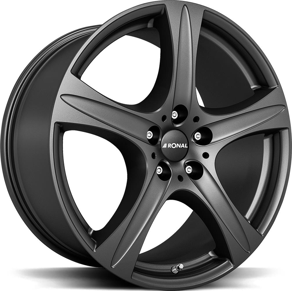 RONAL R55 SUV MATT BLACK 9.5x20 5/130 ET55 CB71.6