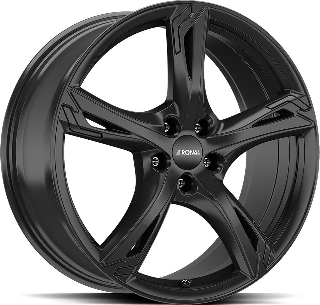 RONAL R62 JET BLACK 8x19 5/112 ET30 CB66.6