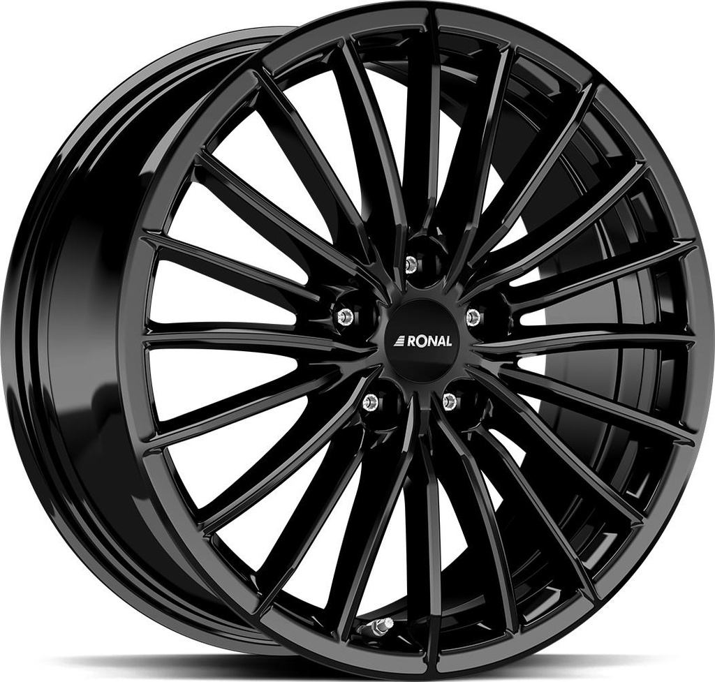 RONAL R68 JET BLACK 9x18 5/112 ET52 CB76