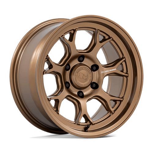 STATUSFÄLGAR BR017 ETOSHA MATTE BRONZE 8.5x17 6/139.7 ET-10 CB106.1