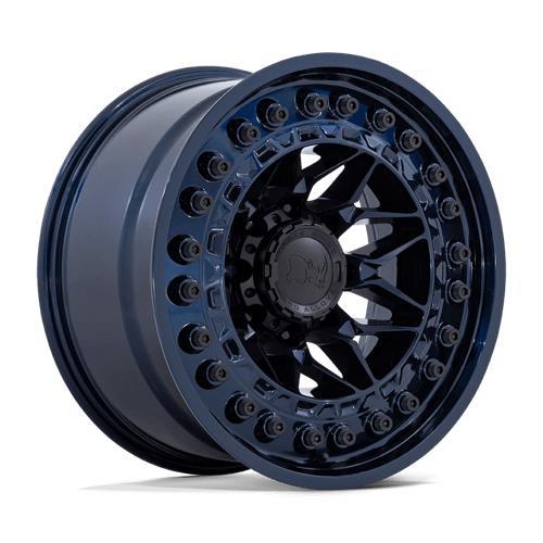 STATUSFÄLGAR ALPHA MIDNIGHT BLUE 9x18 6/135 ET0 CB87.1