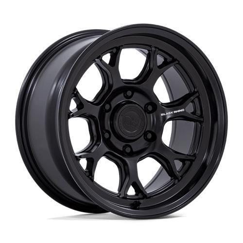 STATUSFÄLGAR BR017 ETOSHA MATTE BLACK 8.5x17 6/139.7 ET20 CB106.1