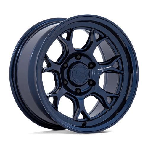 STATUSFÄLGAR BR017 ETOSHA GLOSS MIDNIGHT BLUE 8.5x17 6/139.7 ET-10 CB106.1