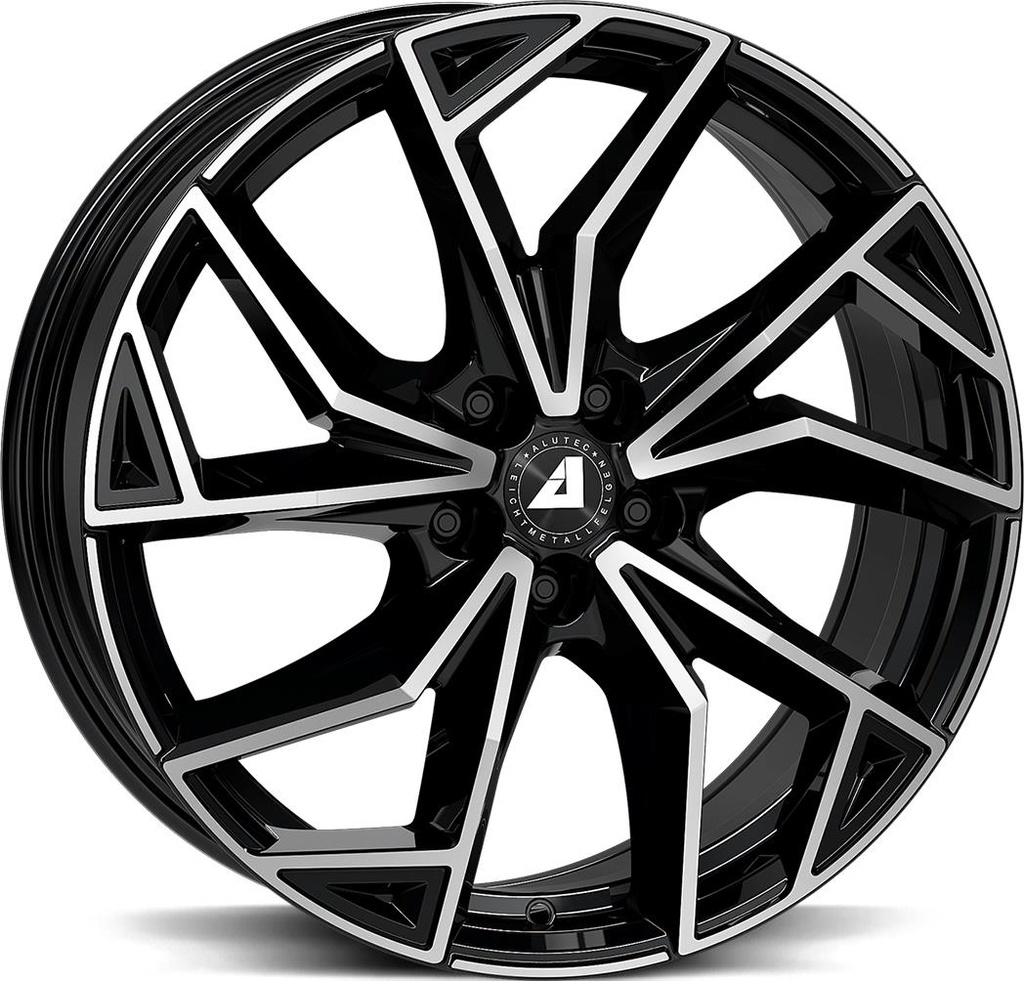 ALUTEC ADX.02 DIAMOND BLACK POL 9.5x22 5/112 ET15 CB66.6