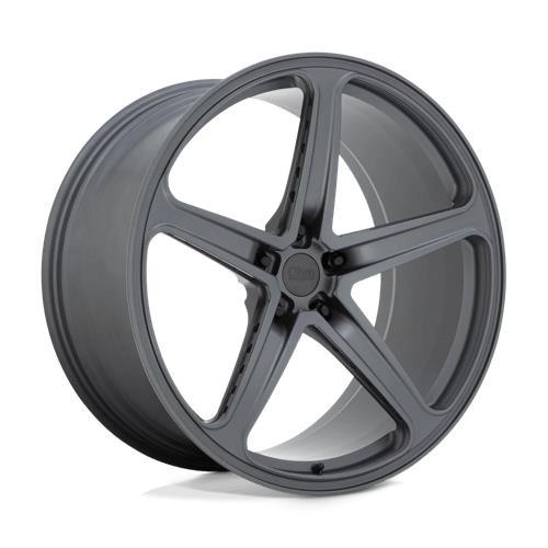 STATUSFÄLGAR AMP MATTE GUNMETAL 10x21 5/120 ET30 CB64.2