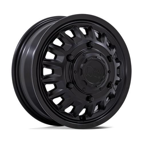 STATUSFÄLGAR BR019 ALISO DUALLY MATTE BLACK 6x16 6/205 ET110 CB161