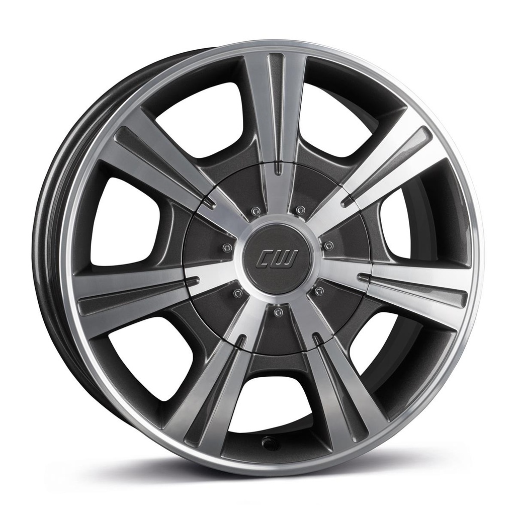BORBET CH MISTRAL ANTHRACITE GLOSS POL 7.5x17 6/139.7 ET50 CB92.2