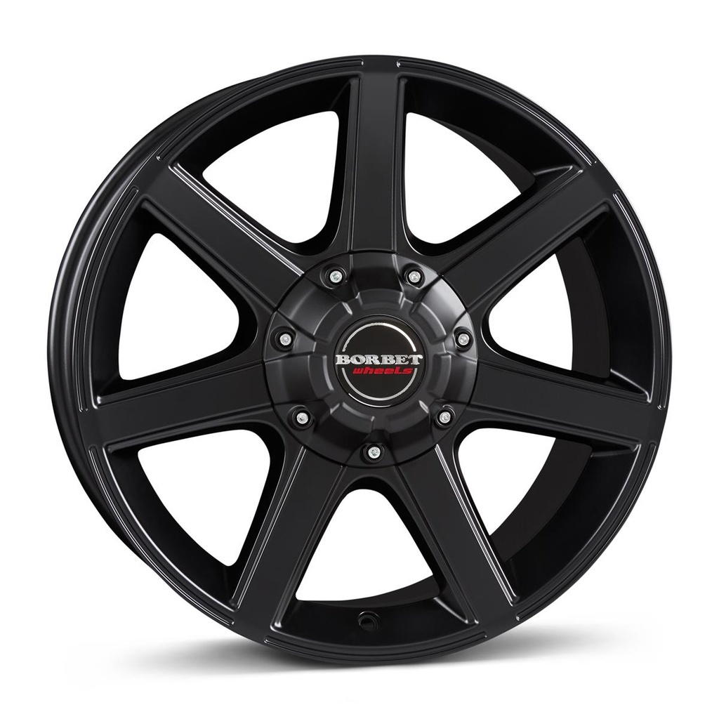 BORBET CWE BLACK MATT 7x16 5/139.7 ET15 CB108.1