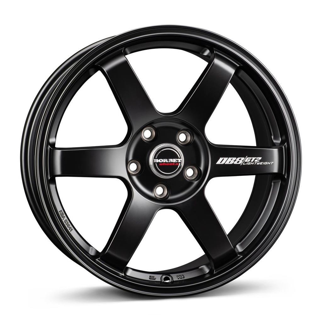 BORBET DB8GT2 BLACK MATT 8.5x18 5/112 ET35 CB72.6