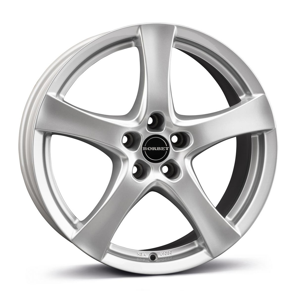 BORBET F BRILLIANT SILVER 6.5x16 4/100 ET38 CB64