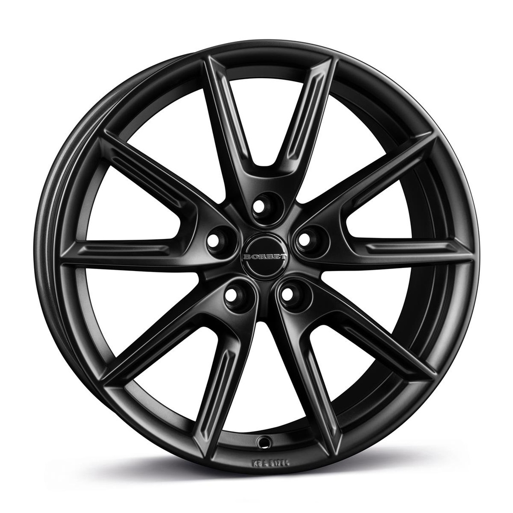 BORBET LX18 BLACK MATT 8x18 5/108 ET45 CB72.6