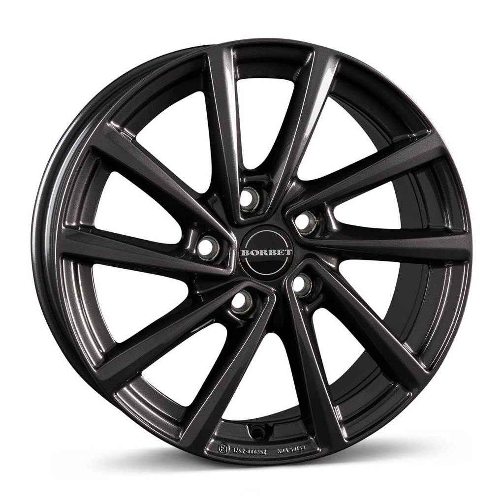 BORBET V ANTHRACITE DARK 7x19 5/108 ET38 CB65.1
