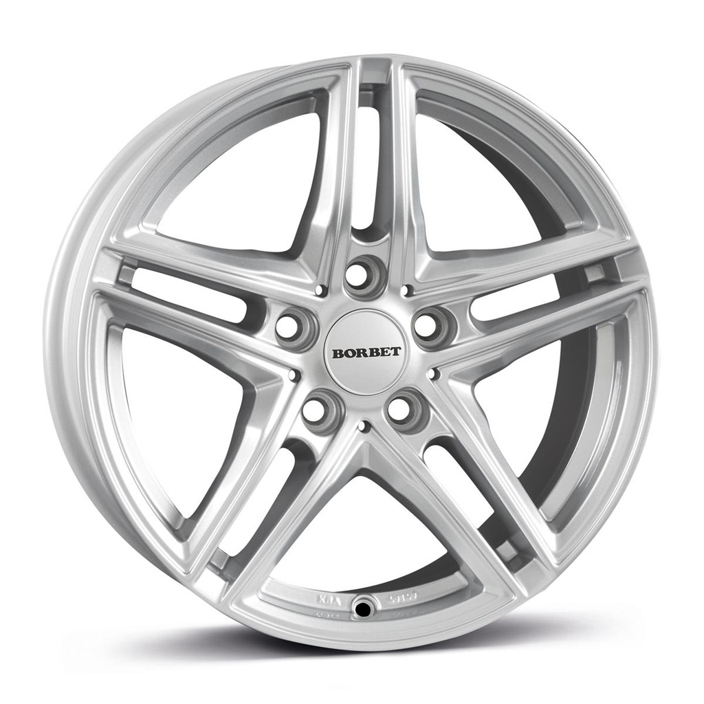 BORBET XR BRILLIANT SILVER 7.5x17 5/112 ET28 CB66.6