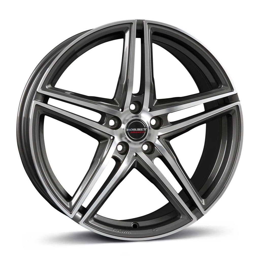 BORBET XRT GRAPHITE POLISHED 8x18 5/114.3 ET45 CB72.6