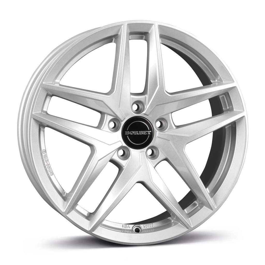 BORBET Z CHRYSTAL SILVER 7.5x17 5/112 ET36 CB66.6