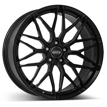 DOTZ SUZUKA BLACK 8x18 5/108 ET45 CB70.1