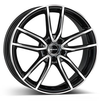 MAK EVO BLACK MIRROR 7.5x17 5/112 ET36 CB66.6