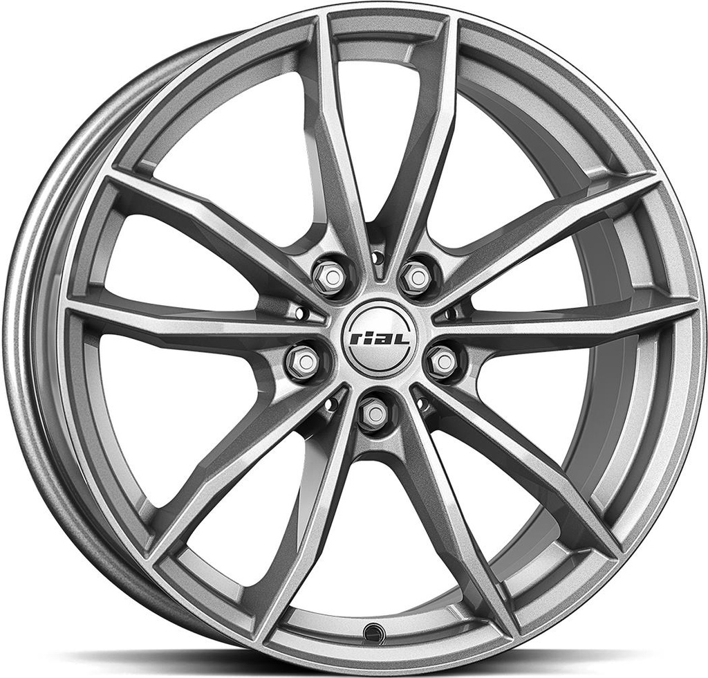 RIAL X12 METAL GREY 7.5x18 5/112 ET51 CB66.7