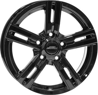 INTER ACTION KARGIN BLACK GLOSS 6.5x16 5/118 ET45 CB71.1