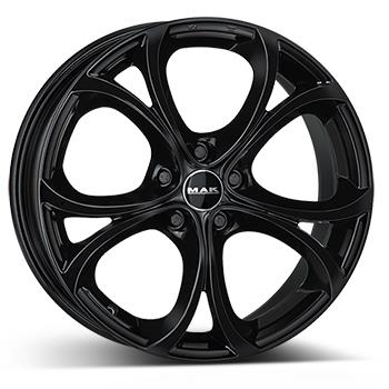 MAK LARIO GLOSS BLACK 8.5x19 5/110 ET30 CB65.1