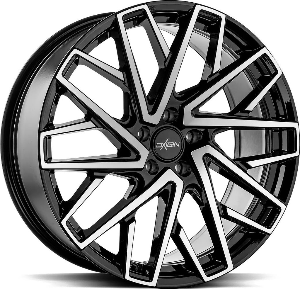 OXIGIN OXMOVE BLACK FULL POLISH 8x19 5/112 ET40 CB66.6