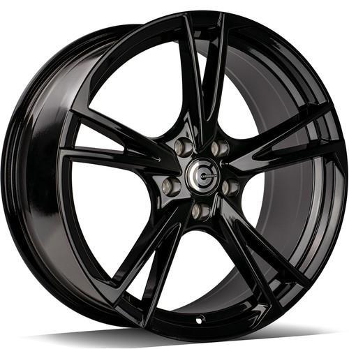 STATUSFÄLGAR ADVANCED BLACK GLOSSY 8x18 5/112 ET40 CB66.5