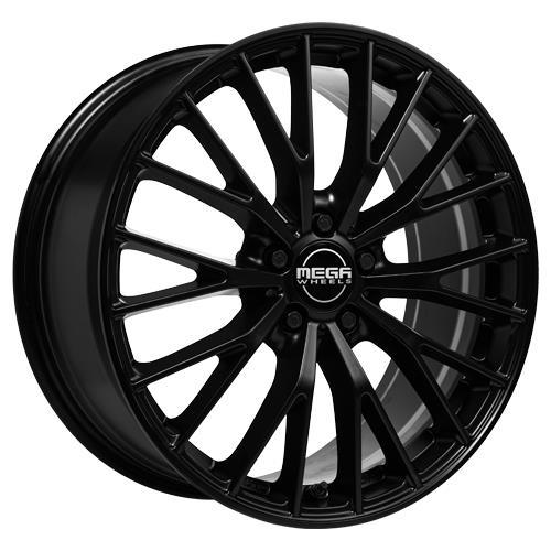 STATUSFÄLGAR CASTOR FF MAT BLACK 8x19 5/112 ET34 CB66.6