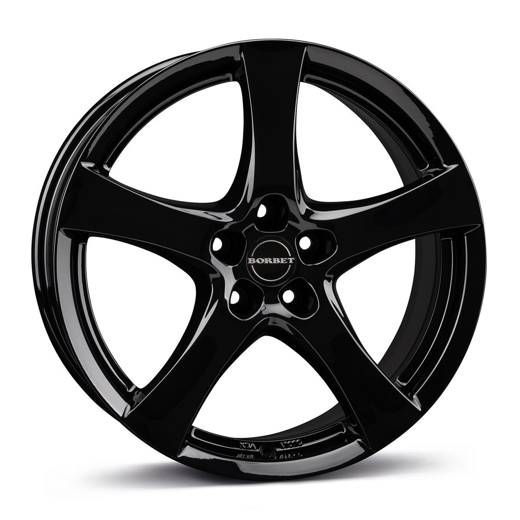 BORBET F BLACK GLOSSY 6.5x16 4/100 ET38 CB64