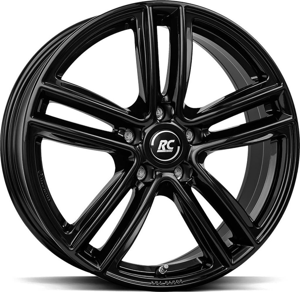 BROCK RC27 SHINY BLACK 7x17 5/112 ET45 CB57.1