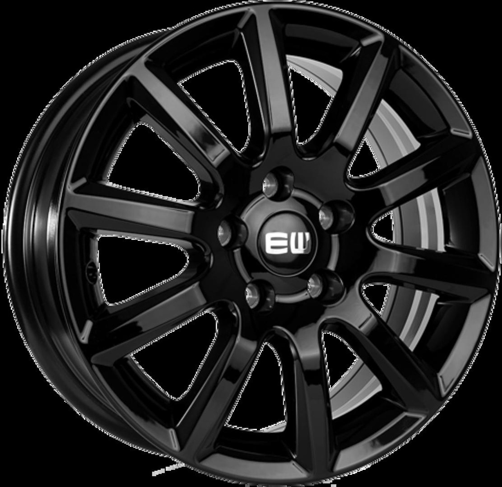 ELIT WHEELS EJ19 BLACK 6.5x16 5/105 ET35 CB56.6