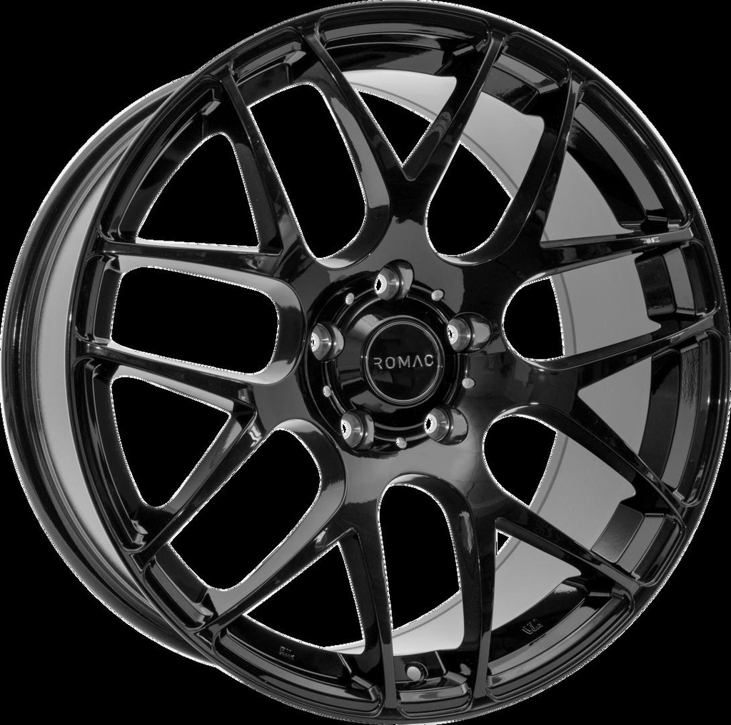 ROMAC RADIUM GLOSS BLACK 7.5x17 5/114.3 ET40 CB73.1