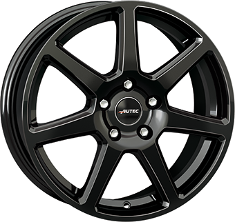 AUTEC TALLIN GLOSS BLACK 6.5x15 4/100 ET38 CB60.1