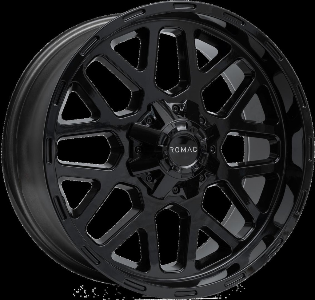 ROMAC UTAH GLOSS BLACK 9x20 6/114.3 ET30 CB66.1